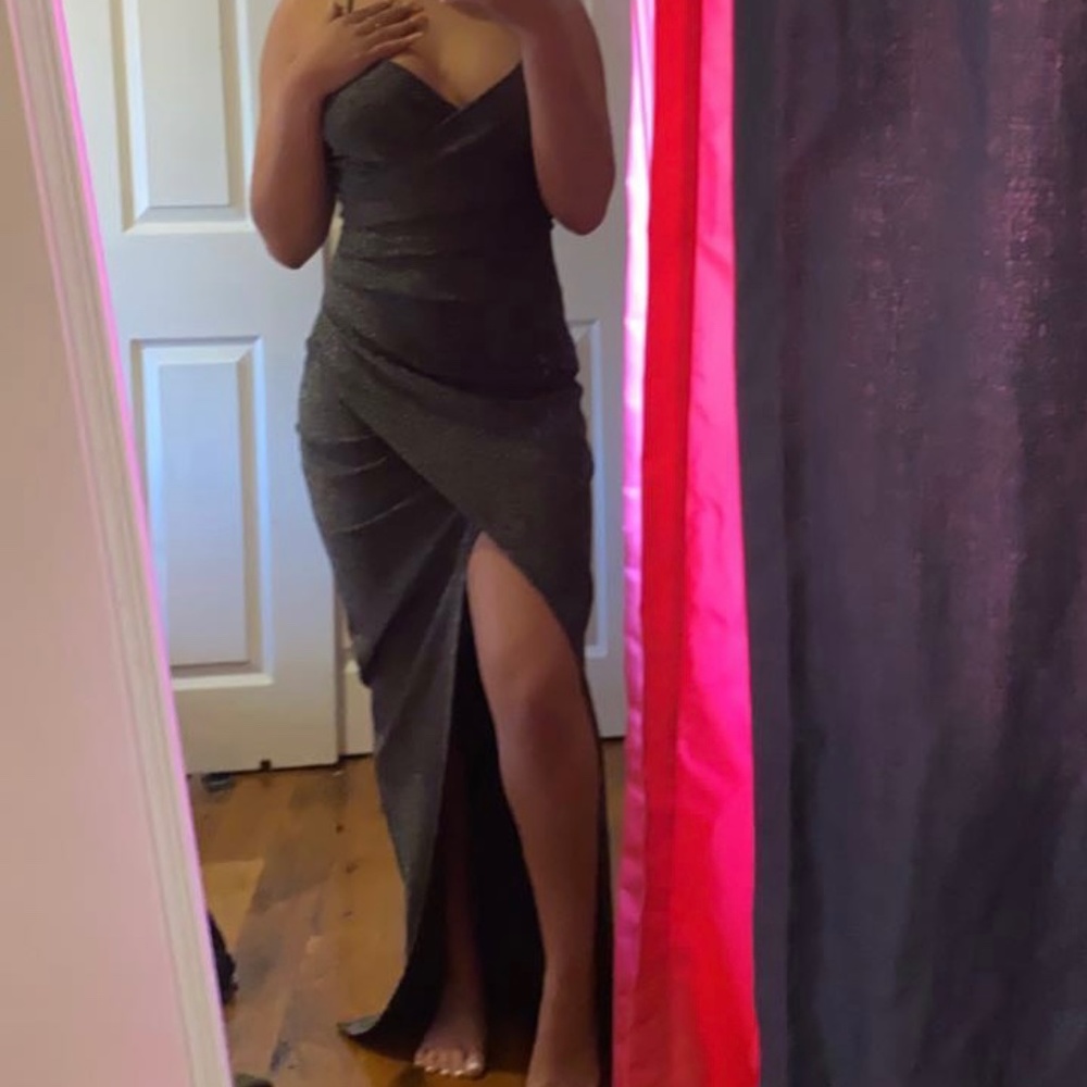Sparkly Black Prom Dress